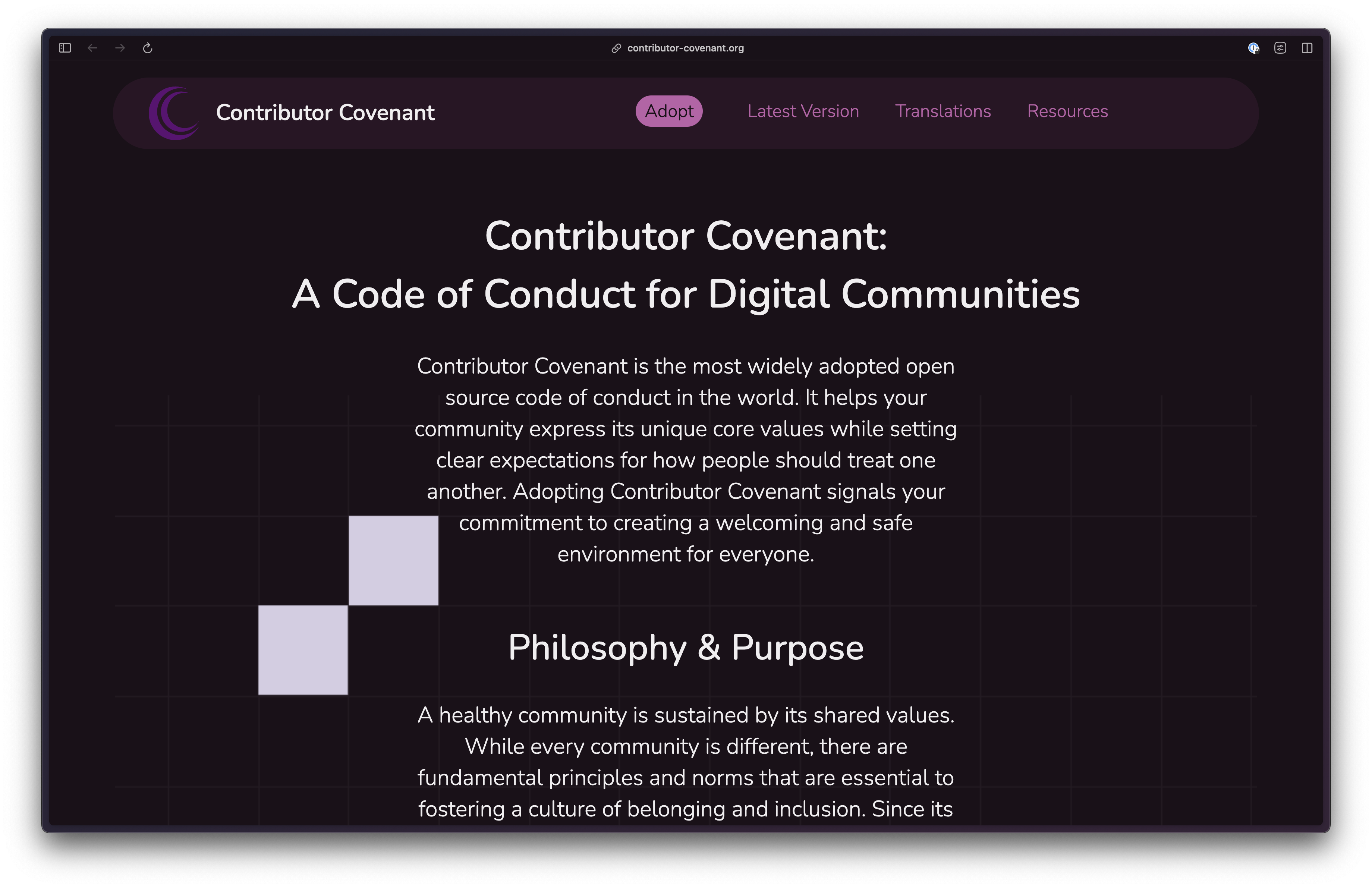 Contributor Covenant