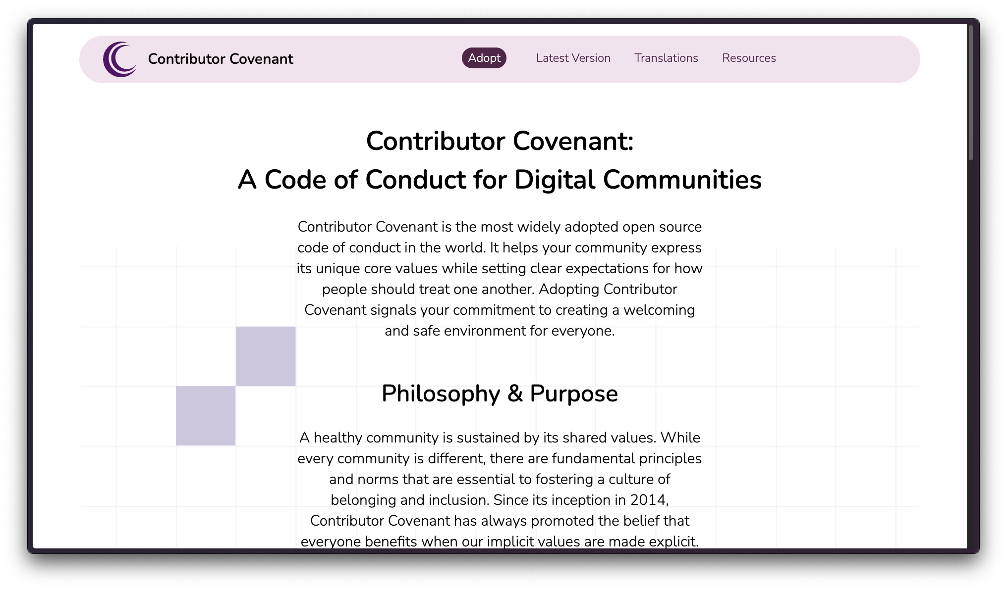 Contributor Covenant